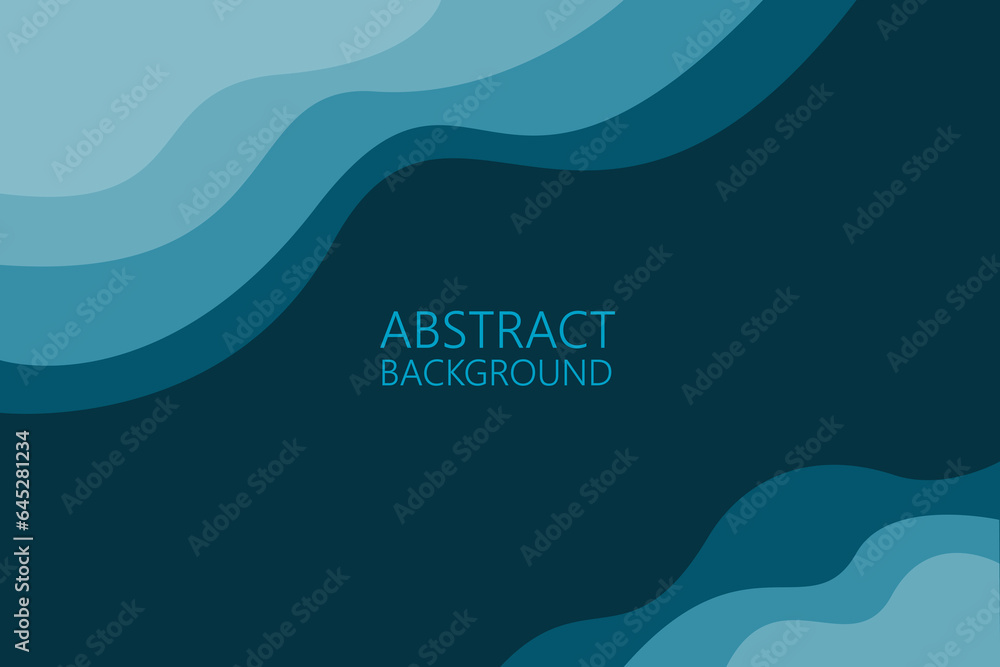 Abstract Geometric modern with Blue wave color background for template, poster, flyer design. Vector illustration Abstract Geometric modern with Blue wave color background for template, poster, flyer design. Vector illustration