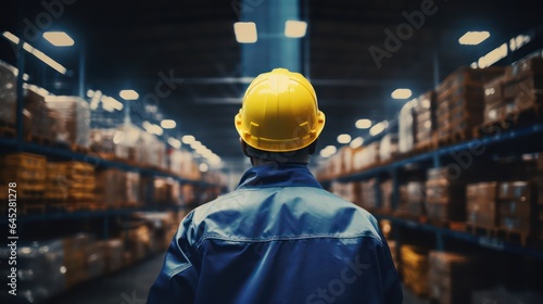 worker in warehouse