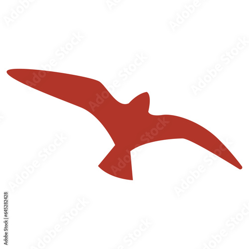 Free Download Bird silhouette flat illustration - GFXLoad