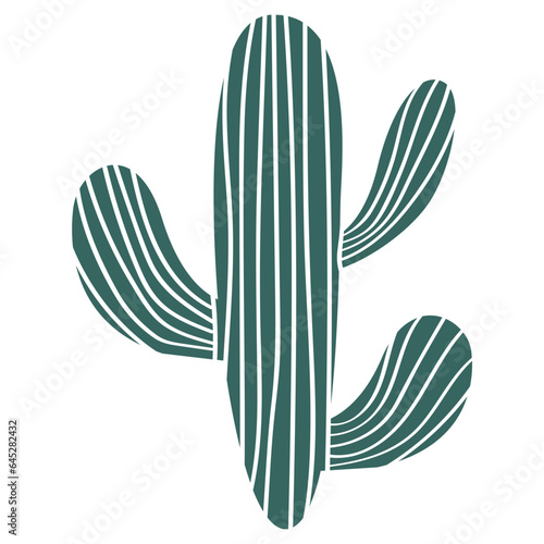 Cactus flat illustration