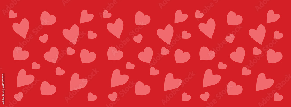 Love caring pattern background. Valentine abstract pattern art