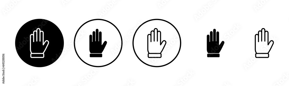 Hand icon set illustration. hand sign and symbol. hand gesture Hand icon set illustration. hand sign and symbol. hand gesture