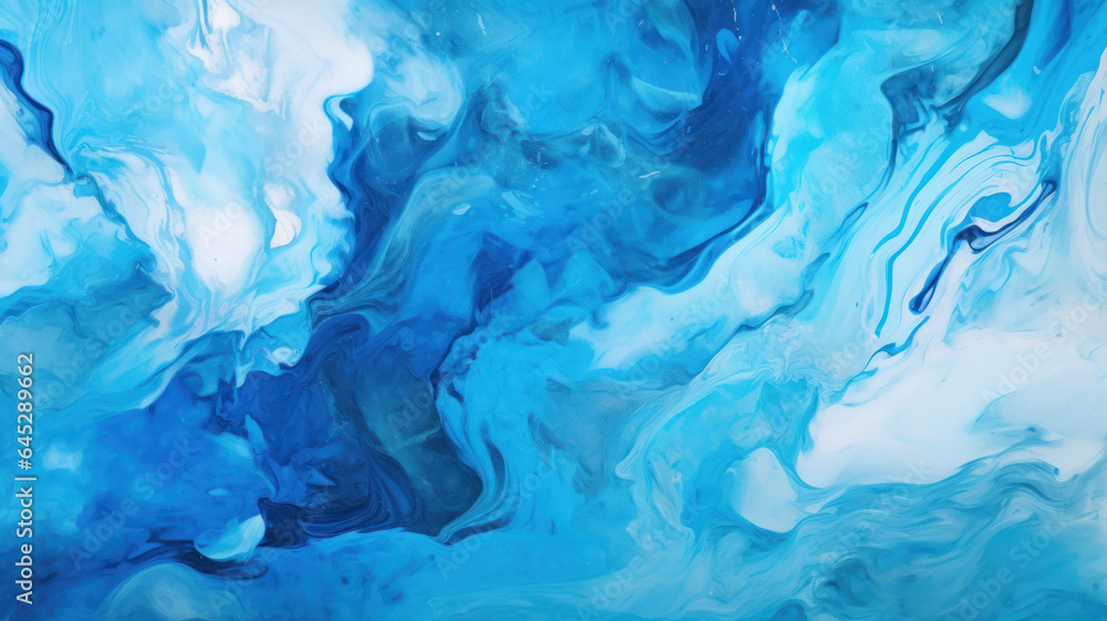 Seamless Blue Ink Marble Pattern Seamless Blue Ink Marble Pattern