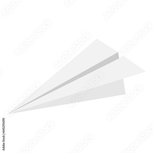 Free Download Vector illustration paper plane isolated on white background - GFXLoad