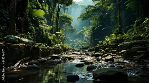 waterfall in the forest