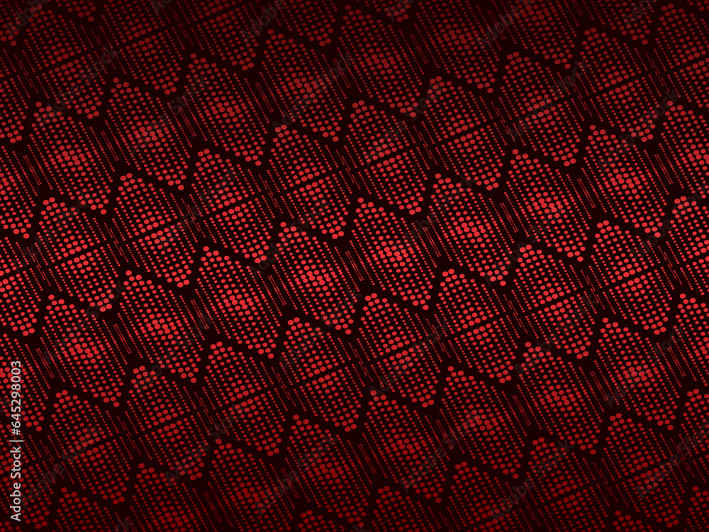 High contrast glossy red and black striped background. Abstract technology graphic banner design. Vector corporate background.