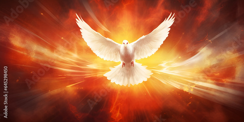 Pentecost Design Images The Holy Spirit is God's Guarantee Skilled Workman The Holy Spirit in Christianity Ai Generative