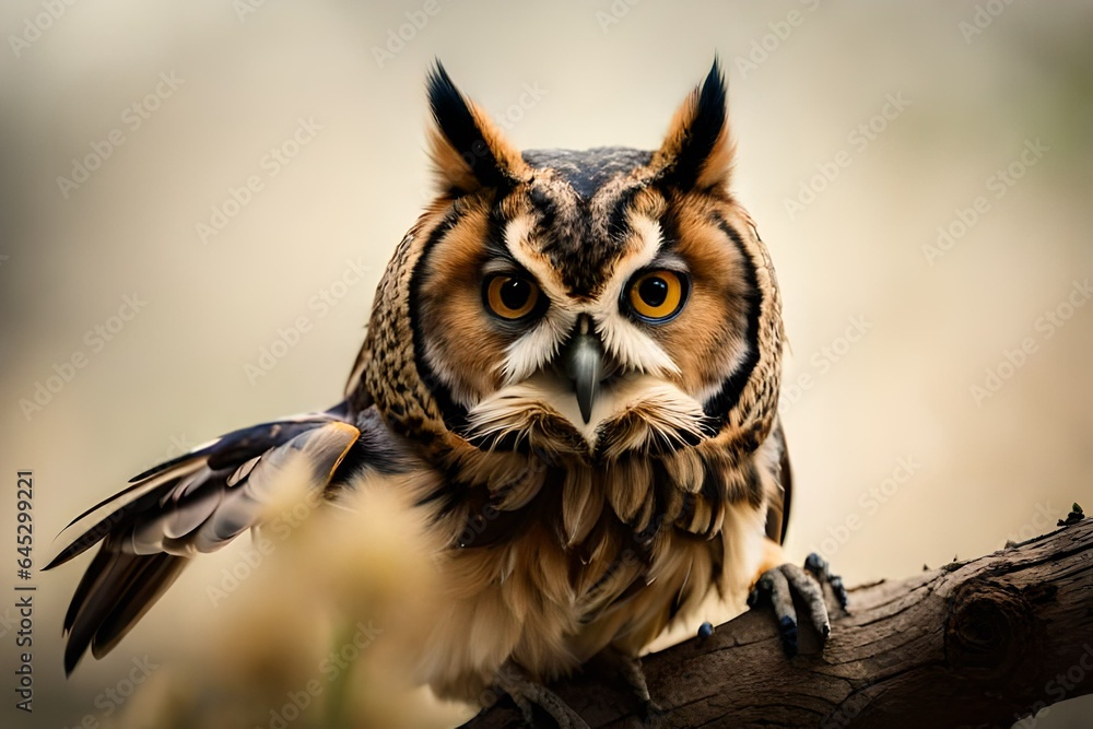 Fototapeta premium portrait of an owl