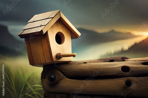 bird house on a tree © azka