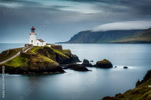 lighthouse on the island of island © azka