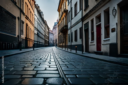 narrow street country