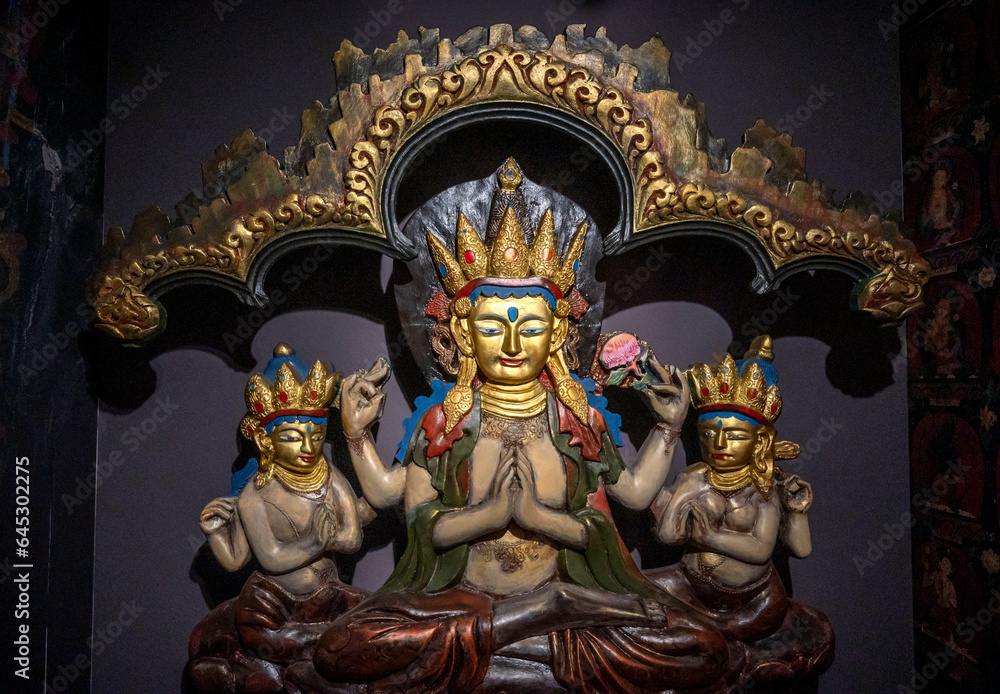 Fototapeta premium hindu deity statue
