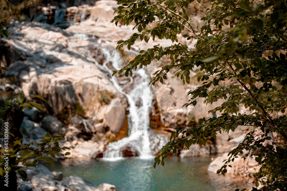 Obraz premium waterfall in the mountains