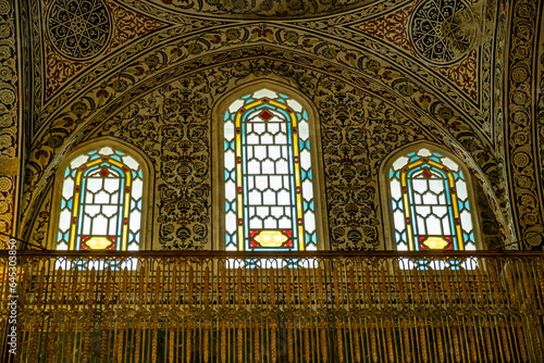 interior of the old building