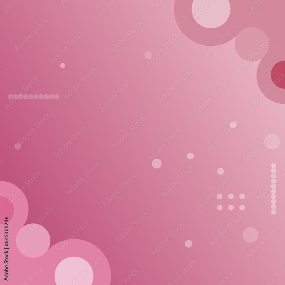 trendy gradient social media template, colorful circles background wallpaper