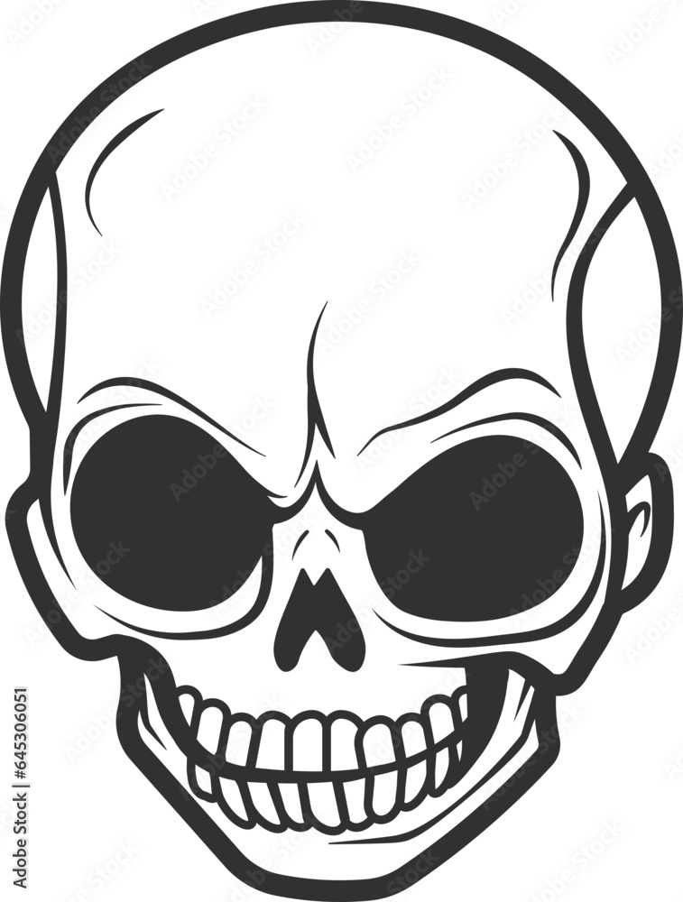 skull, symbol skull, symbol