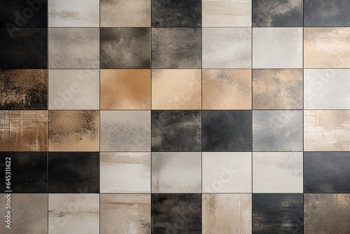 A porcelain tile texture with a variety of finishes  suitable for floors and walls. background 