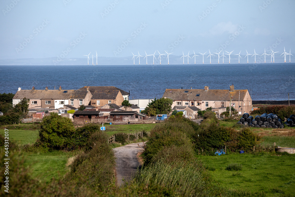 Windpower at the Coast of the Irish Sea