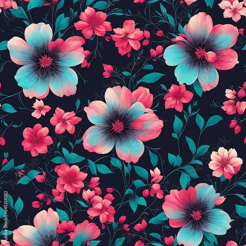 seamless floral background