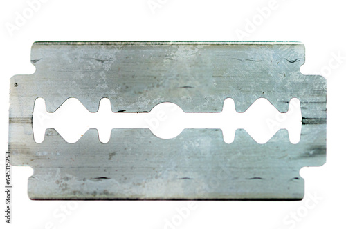 Double edged razor safety blade