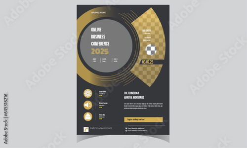 Corporate business flyer template design set. marketing, business proposal, promotion, advertise, publication, cover page. digital marketing agency flyer design.