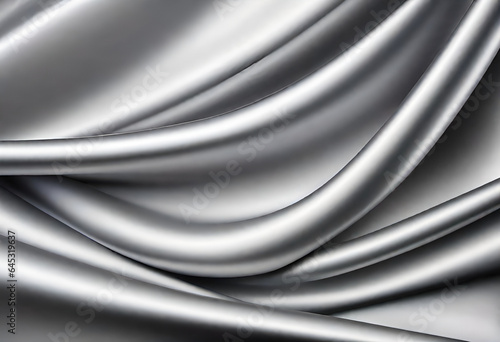 silver silk fabric in minimal style background wallpaper