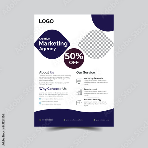 flyer. newest trendy creative corporate multipurpose minimal official business advertising magazine poster business proposal, promotion, advertise, publication, cover page.