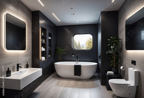 Futuristic Modern Bathroom