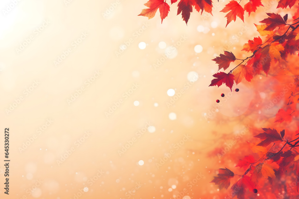 autumn leaves background with copy space autumn leaves background with copy space