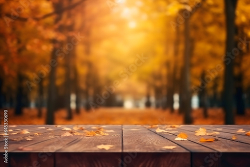  autumn leaves background with copy space