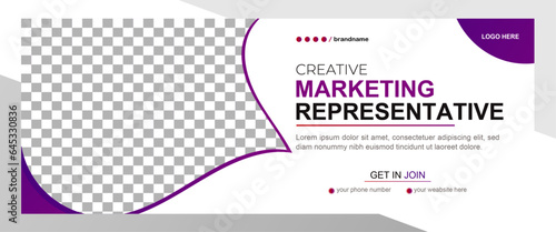 Social media cover vector templates fully editable, advertising design, web banner template FB Cover