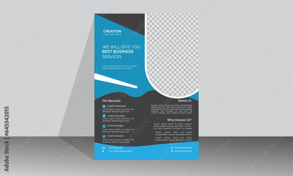 modern business flyer and editable template design advertise company See Less
modern business flyer and editable template design advertise company See Less