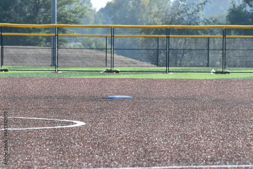 Artificial Turf on a Softball Field