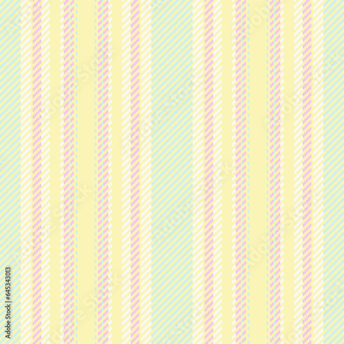 Lines texture pattern of stripe fabric vertical with a background textile vector seamless.