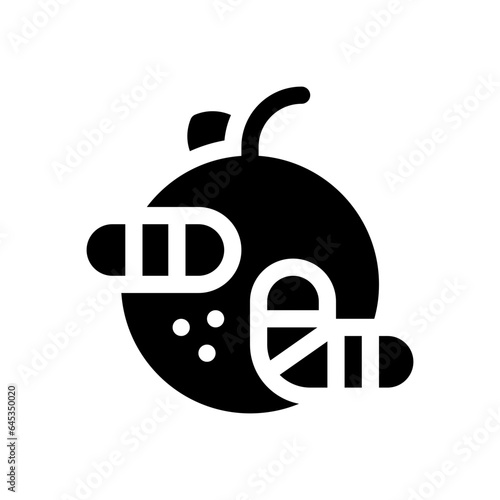 orange glyph icon