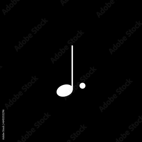 Musical Notation Sign Theory, Musical Key Icon Symbol, can use for Art Illustration, Pictogram, Website, Musical Poster or Graphic Design Element. Vector Illustration