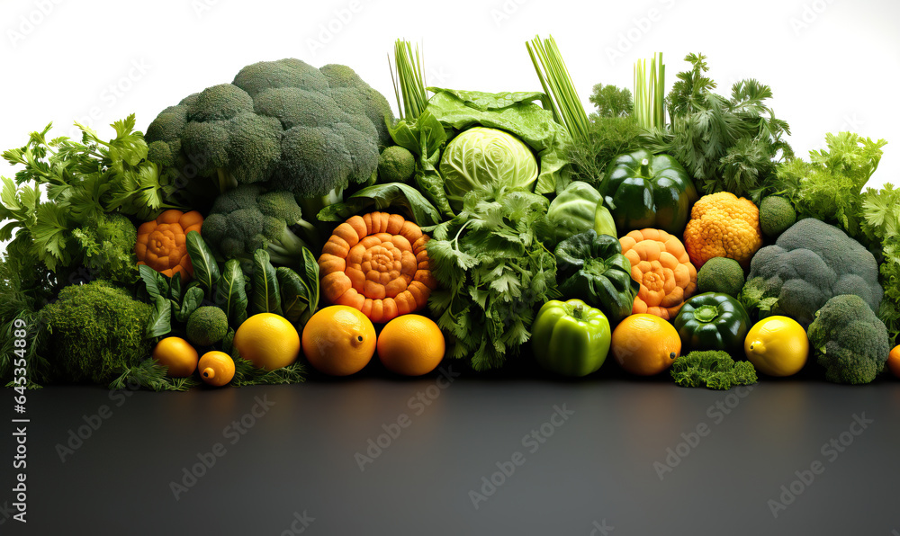 Various fresh organic vegetables on a white bakground. Various fresh organic vegetables on a white bakground.