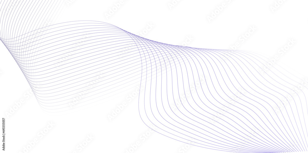Abstract soft blue purple wave lines dynamic flowing colorful light isolated background. illustration design element in concept of music, technology, modern, wallpaper, business card, banner, flyers Abstract soft blue purple wave lines dynamic flowing colorful light isolated background. illustration design element in concept of music, technology, modern, wallpaper, business card, banner, flyers