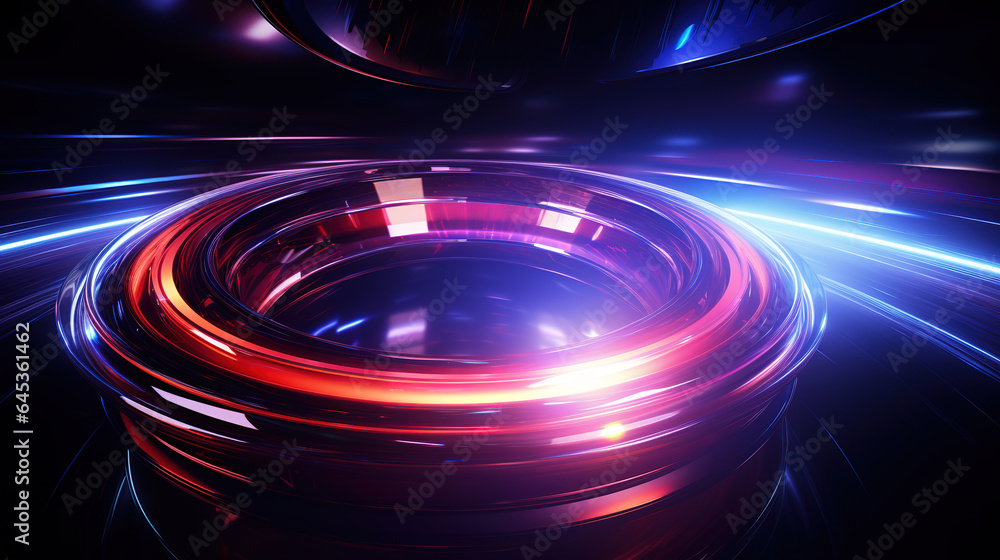 Modern colorful circles background. Generative Ai Modern colorful circles background. Generative Ai