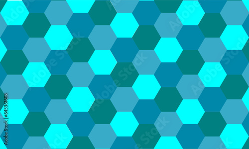 Seamless pattern with hexagons. Background image. Abstract.