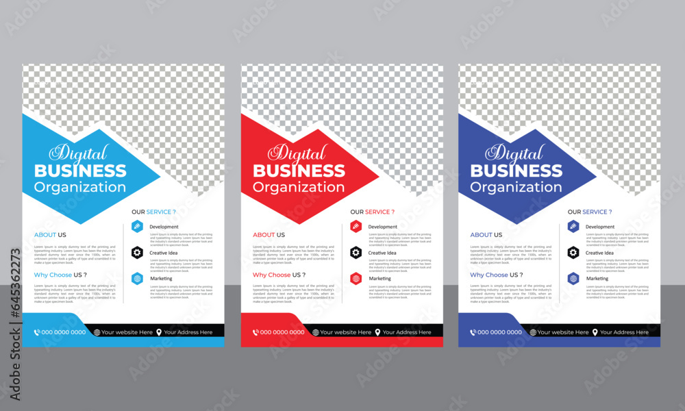 Modern Corporate Flyer Design Template
Modern Corporate Flyer Design Template