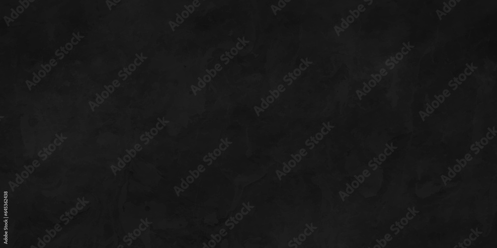 Fototapeta premium Modern Black texture chalk board and black board background. stone concrete texture grunge backdrop background anthracite panorama. Panorama dark grey black slate background or texture.