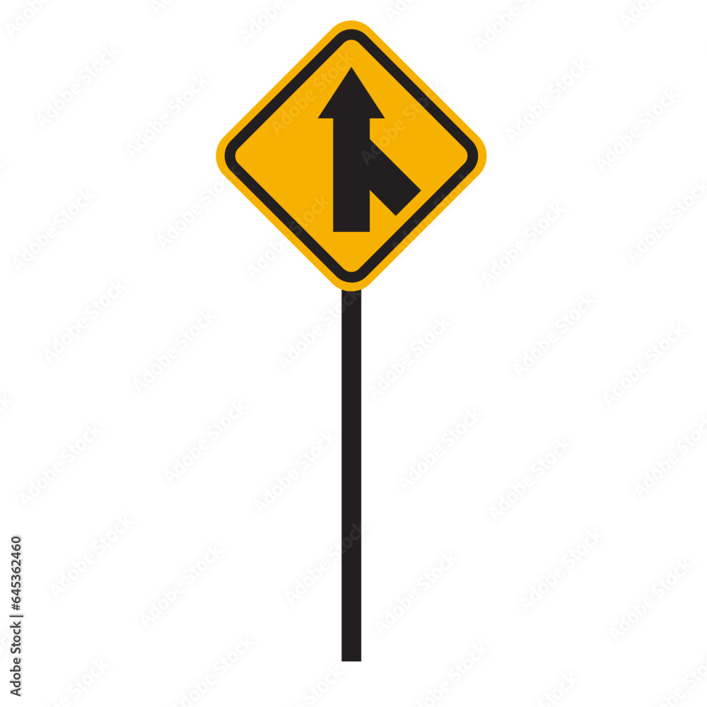 Traffic Sign Board Illustration