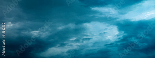 blue sky with clouds clouds strom rainy momnet surface vintage splashed dark mode canvas winter stylish unique effect color illustration reflection texture vector The white, blue sky watercolor smoke  © Raw