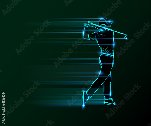 neon golf