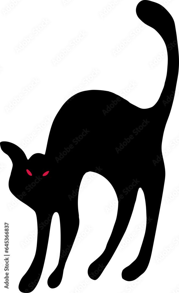 black cat halloween vector graphic black cat halloween vector graphic