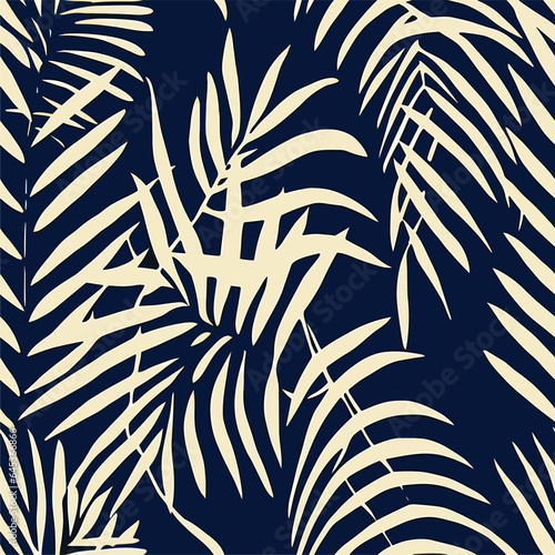 Seamless Colorful Tropical Leaf Pattern. Seamless pattern of Tropical Leaf in colorful style. Add color to your digital project with our pattern!