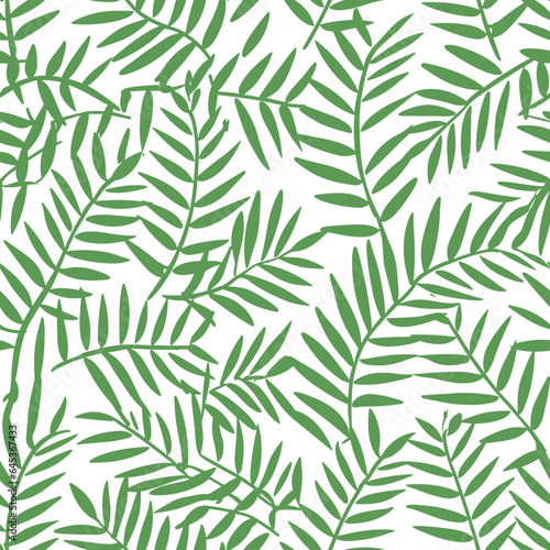 Seamless Colorful Tropical Leaf Pattern. Seamless pattern of Tropical Leaf in colorful style. Add color to your digital project with our pattern!