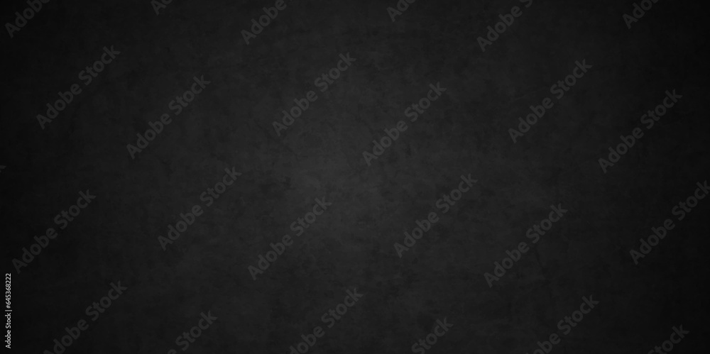 Modern Black texture chalk board and black board background. stone concrete texture grunge backdrop background anthracite panorama. Panorama dark grey black slate background or texture.