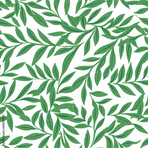 Seamless Colorful Tropical Leaf Pattern. Seamless pattern of Tropical Leaf in colorful style. Add color to your digital project with our pattern!